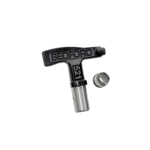 Bedford Precision Reversible Tip .021in Orifice, 10-12in Fan, Replacement for Graco RAC 5 and Titan